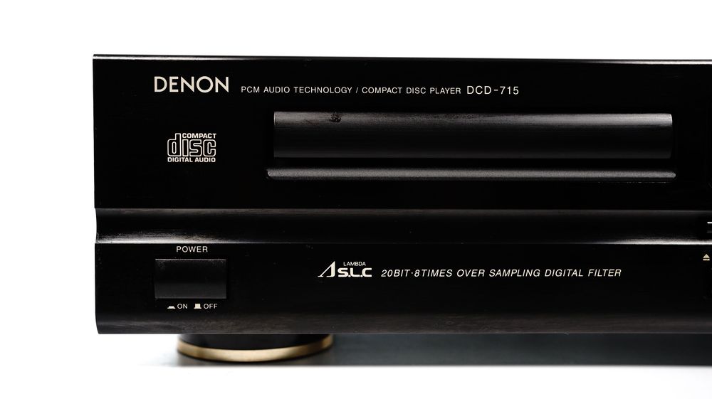 Zaawansowany odtwarzacz CD DENON DCD-715 DAC 18-bit Burr-Brown PCM61P