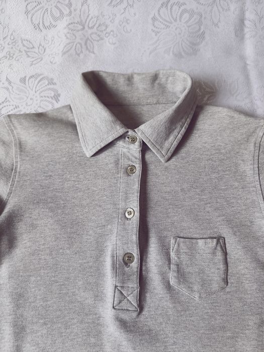 Bluzka damska z kołnierzykiem, rozmiar S