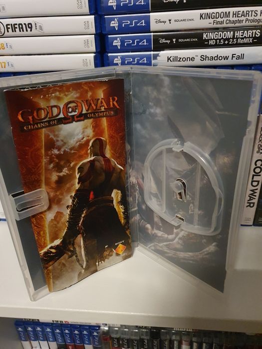 Caixa do Jogo God of War: Chains of Olympus (PSP)