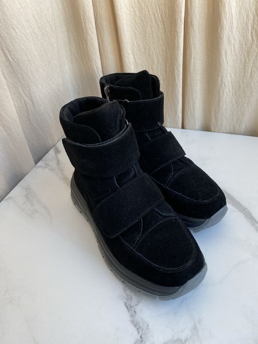 Зимові черевики чоботи натуральна замша жіночі