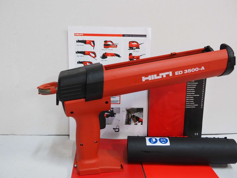 Wyciskacz do kleju mas HILTI ED 3500 A bez aku 144 -14,4v dozownik