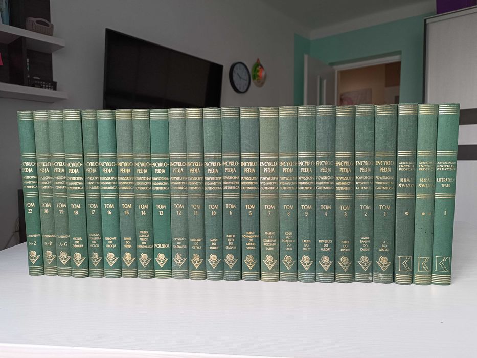 Encyklopedia powszechna Gutenberga, 21 tomów