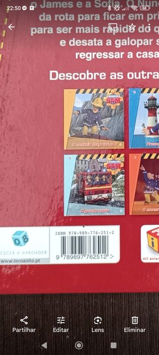 Livro infantil o Cavalo Selvagem