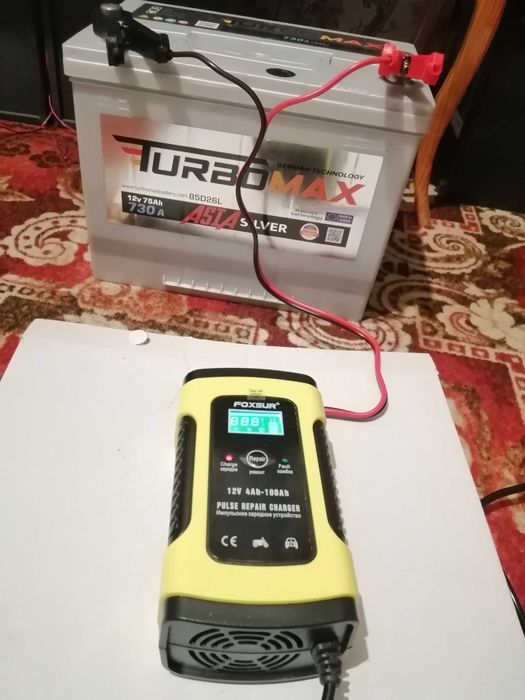 Умная зарядка для акб 12в. на 5 А/h - 6A/h