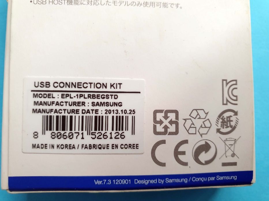 Samsung Kit Adaptador USB 30Pin NOVO