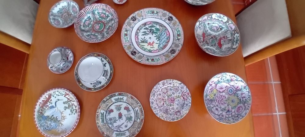 Conjunto de loica chinesa