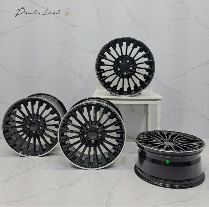 Jantes 18 LOOK Mercedes AMG new turbine A W177 C W205 E W213 CLA 5x112