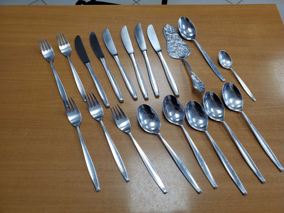 Komplet sztućców posrebrzanych BSF 90