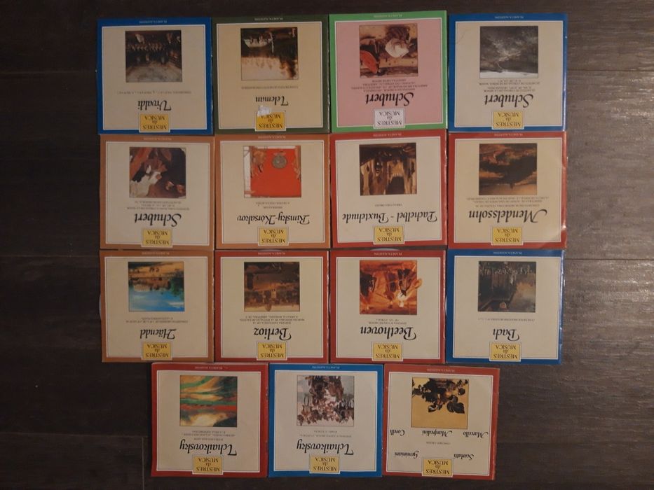 21 CDs Colecção Mestres da Música