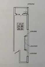 1-room apartment apartment by the address st. Kulikovo pole pl Oktyabrskoy revolyutsii pl (area 26,6 m²) - Atlanta.ua - photo 2