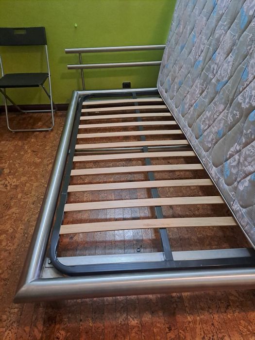 Cama em inox 2×1