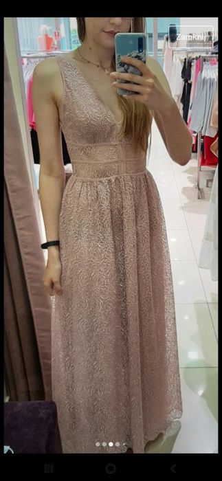 Sukienka na wesele studniówkę długa