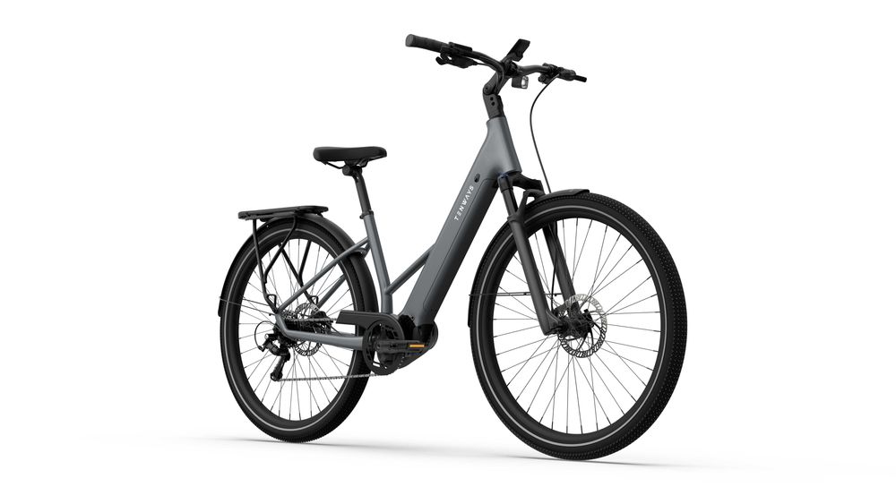 E-Bike Híbrida Tenways Ago Air – Cinza