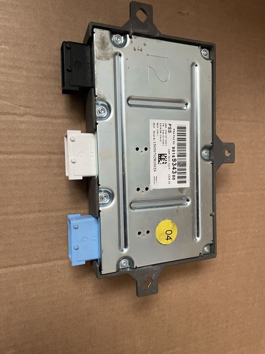 Amplificador som PSA peugeot citroen
