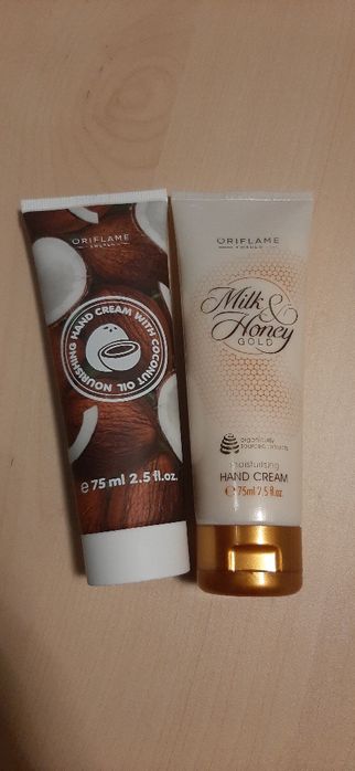 Cremes de mãos variados