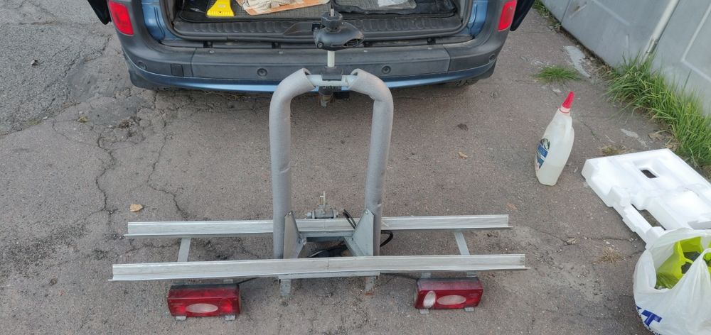 Велобагажник 2x велосипедный, велокрепление на фаркоп