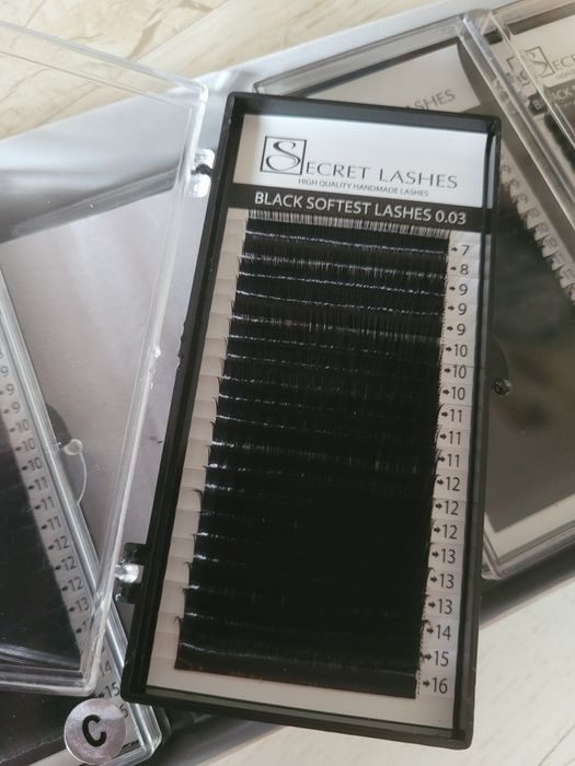 Rzęsy  Secret Lashes MIX 0.03 C