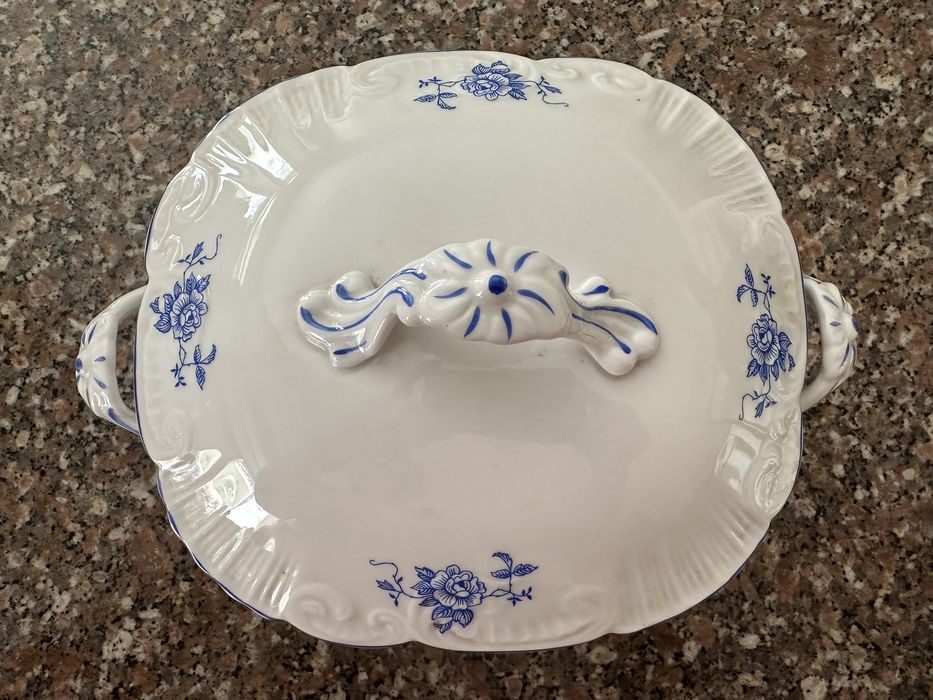 Terrina Louça Azul Vista Alegre