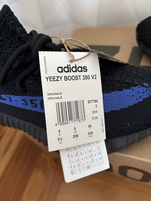 Buty Adidas Yeezy 350 Dazzling Blue 38 GY7164