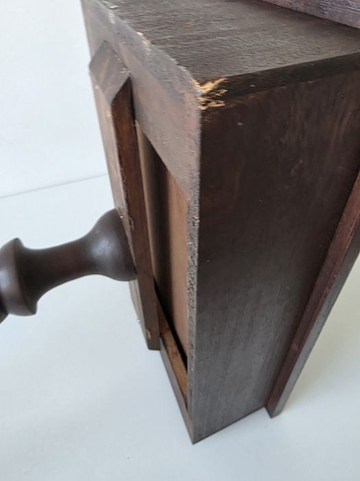 Mesa de cabeceira vintage madeira para restauro