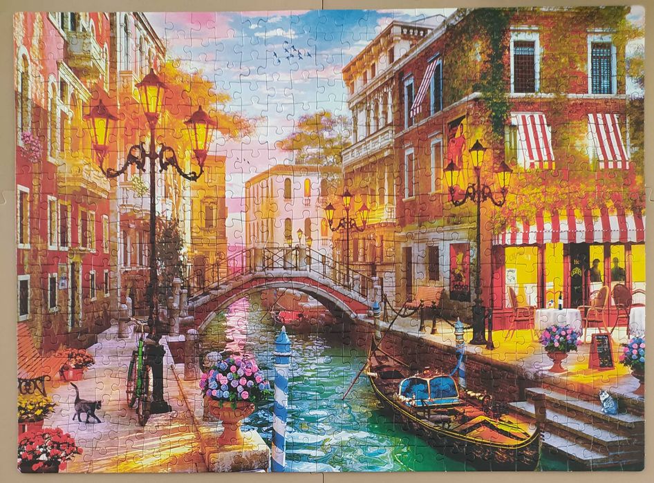 Puzzles - 500/1000/1500 peças