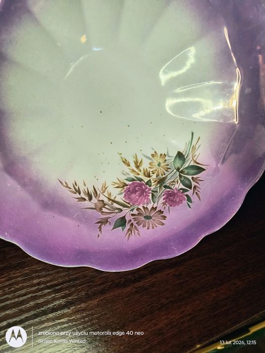 Stara patera fioletowa