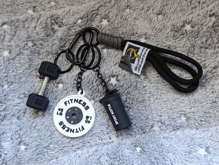 Duży odpinany brelok do plecaka/torby