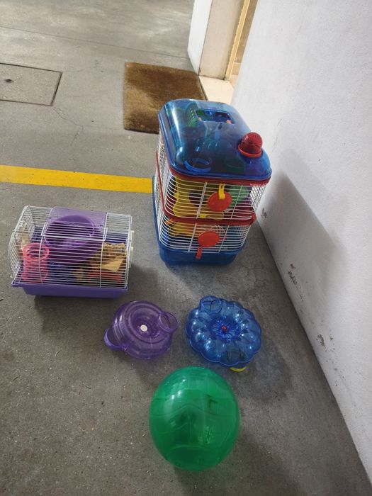 Gaiola para Hamster e Acessórios