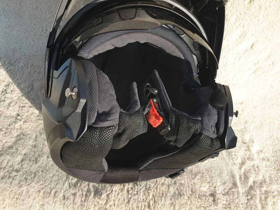 Schuberth c3 PRO rozm . L szczękowy  kask motocyklowy z blendą  +intercom