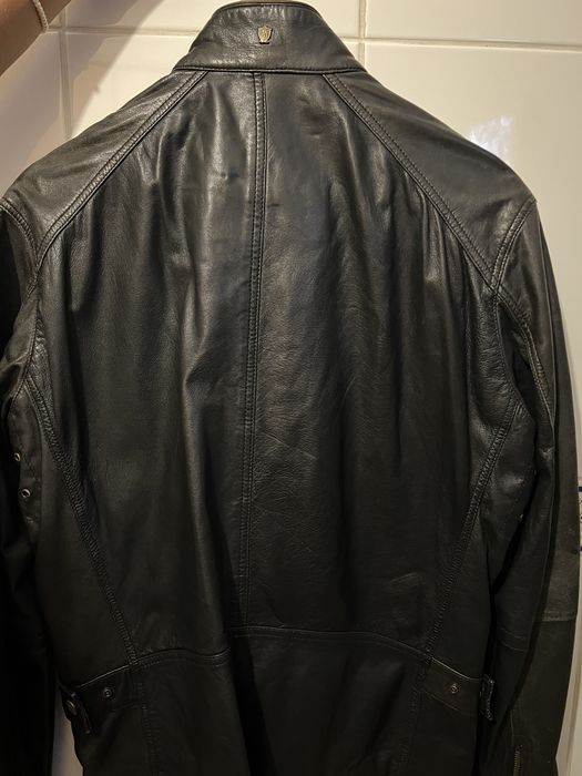 Casaco cabedal Massimo Dutti