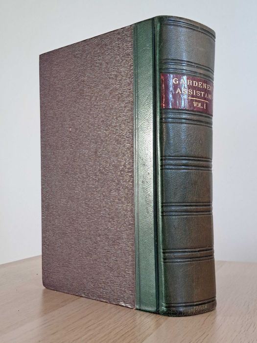 1910 rok. Asystent Ogrodników. The Gardener's Assistant. Tom II