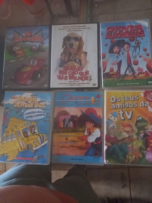 Dvd de varios desenhos