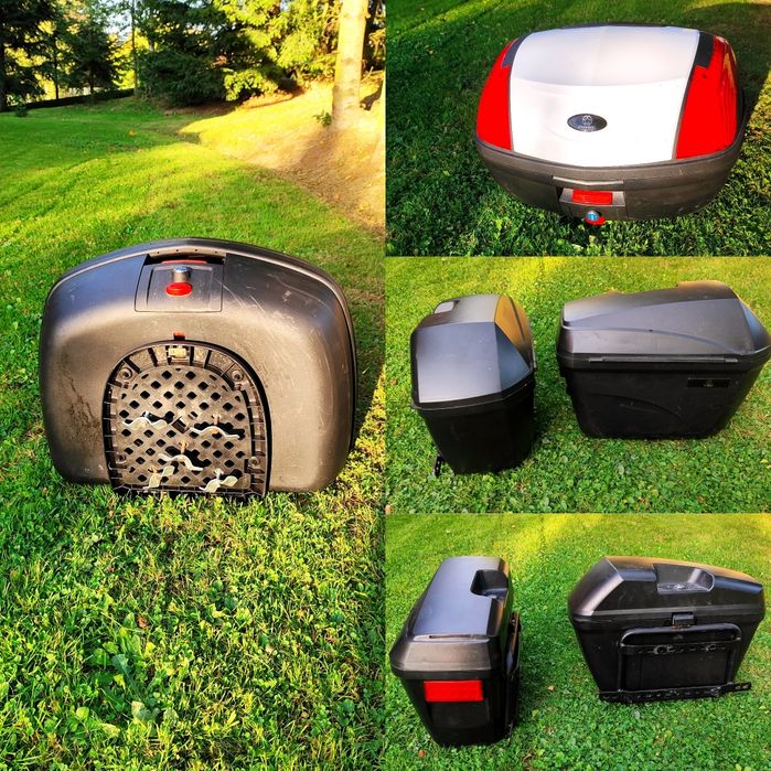 Kufry motocyklowe uniwersalne