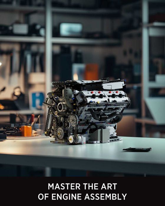 ‼️ПІД ЗАМОВЛЕННЯ ‼️Конструктор двигун Nifeliz V8 ENGINE | Set NF10287