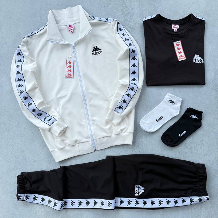 Чоловічий спортивний костюм каппа Kappa [3в1] [S,M,L,XL,XXL] + шкарпетки в подарунок!