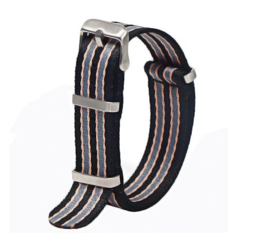 Bracelete Relógios Nato 20mm 22mm Seiko Hamilton Tissot Oris Fortis