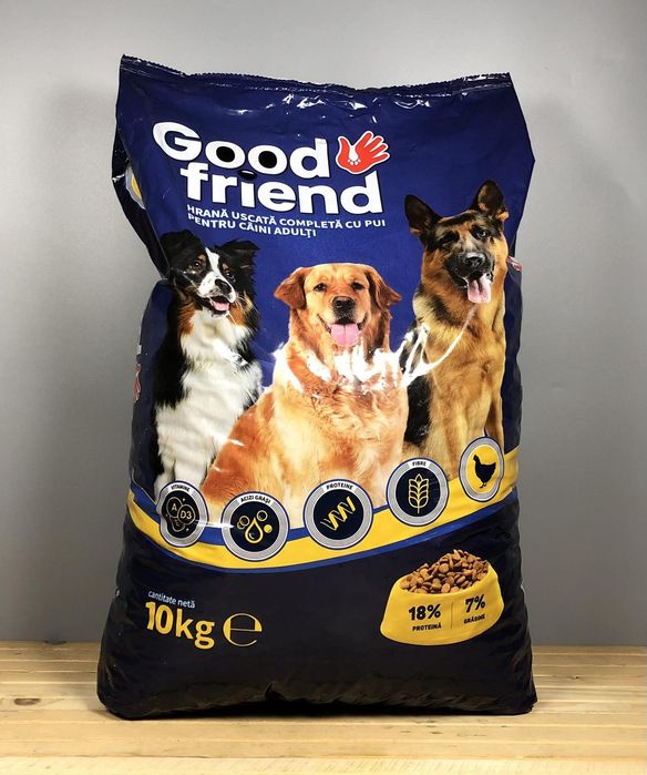 Сухий корм Good Friend 10 кг для собак з яловичиною / сухой корм для собак говядина – для всех пород, повнораціонний корм, доступна ціна