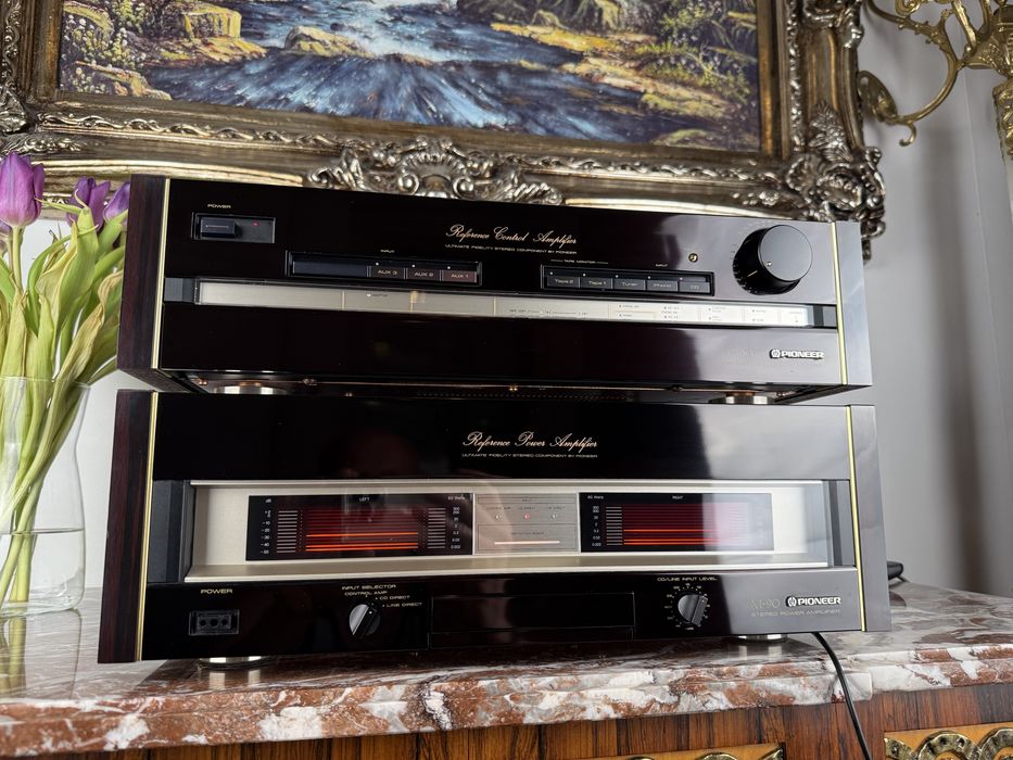 Pioneer Urushi końcówka mocy  M90   C90 + cała dokumentacja