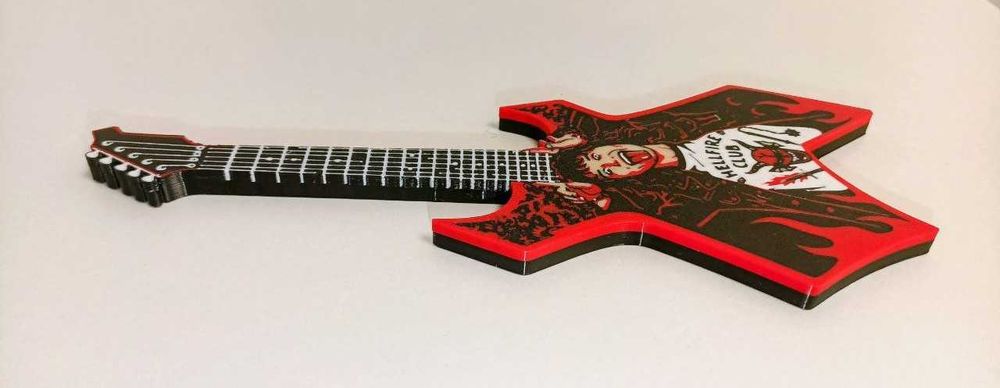 Гітара Едді Дивні Дива Stranger things Eddie Munson Guitar