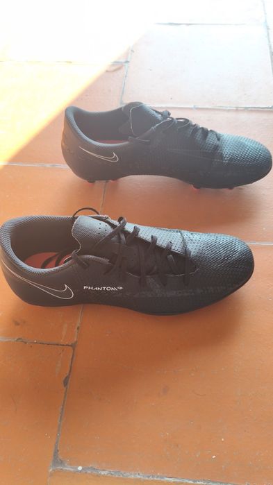 Chuteira Nike Phantom GT Campo Preta – Excelente Estado | Tamanho 38/39