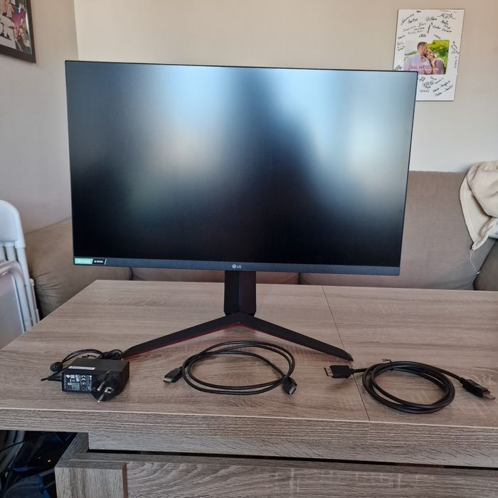 Monitor LG UltraGear 27GP850P-B 27" NanoIPS 180Hz G-Sync Stan idealny