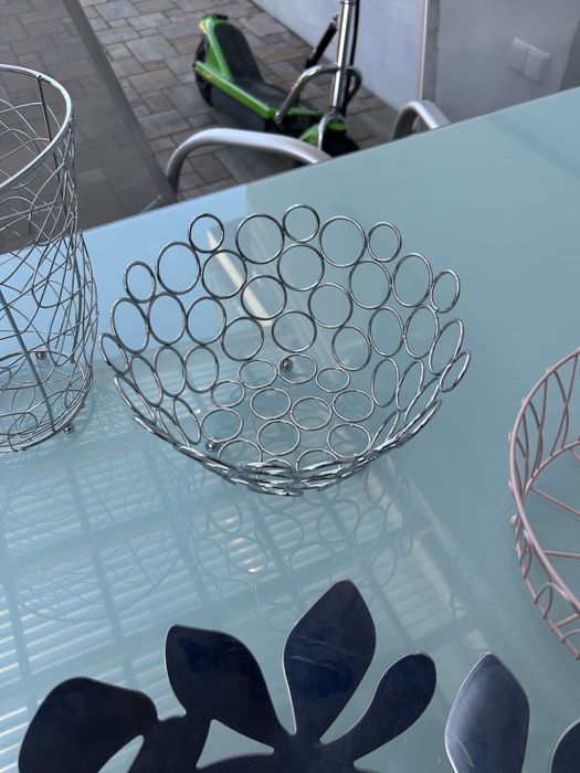 Kosze na owoce metalowe