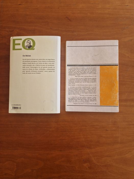 "Os Maias", de Eça de Queirós, e "Introdução à  Leitura d' Os Maias",