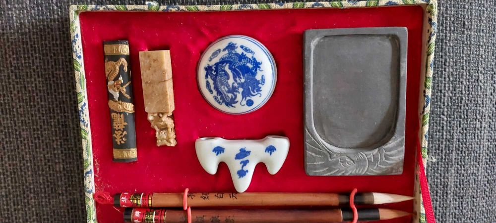 Caixas chinesas para pintura,  muito originais