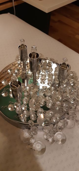 Żyrandol z kryształkami