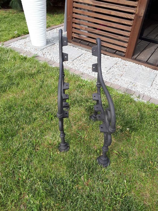 Nogi Żeliwne do ŁAWEK Super Mocne Wersja Wiedeńska Polski odlew !!!