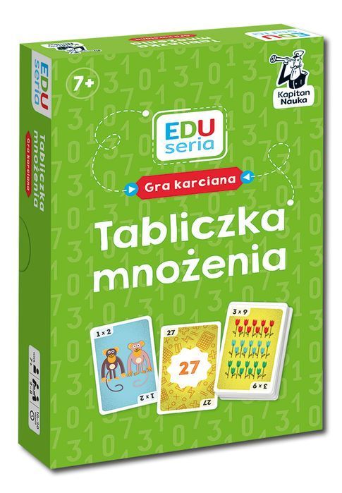 Gra Tabliczka Mnożenia Edu Seria Edgard Pap Nowa Nieużywana