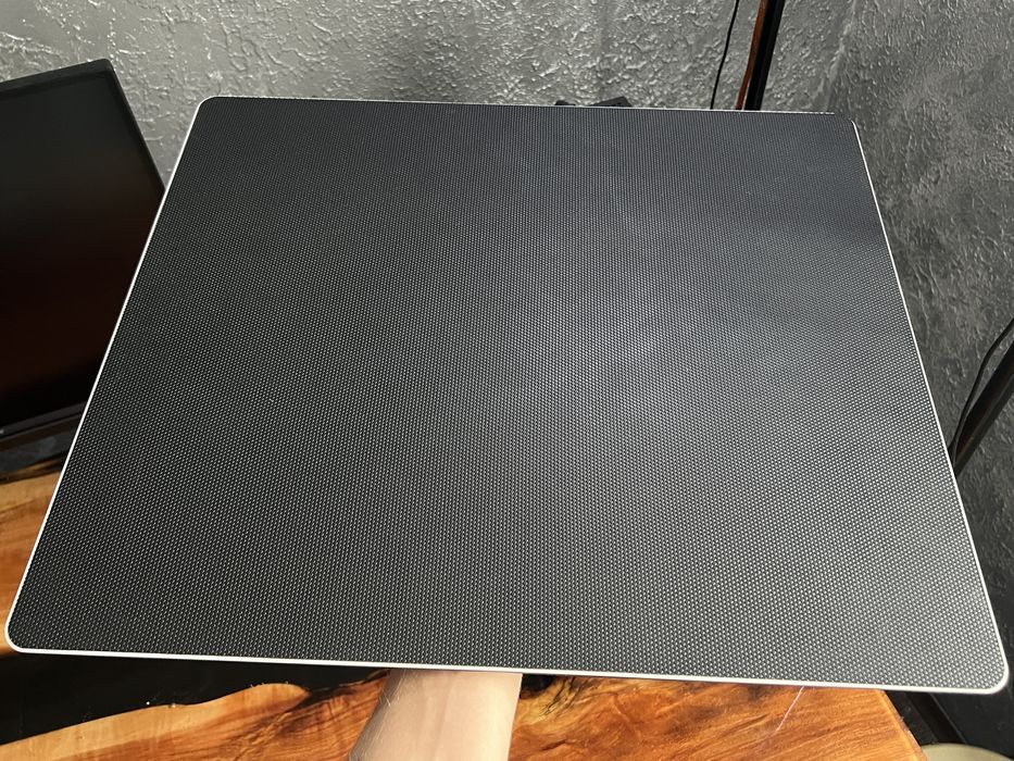 GLSSWRKS Kazemi Mousepad Premium Glass Limited Edition BLACK 490x420mm