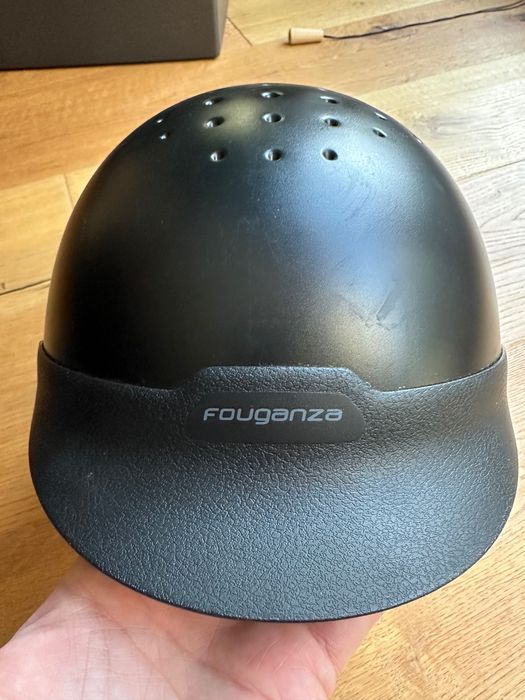Kask jeździecki Fouganza 100 Roz. S (52-55cm)