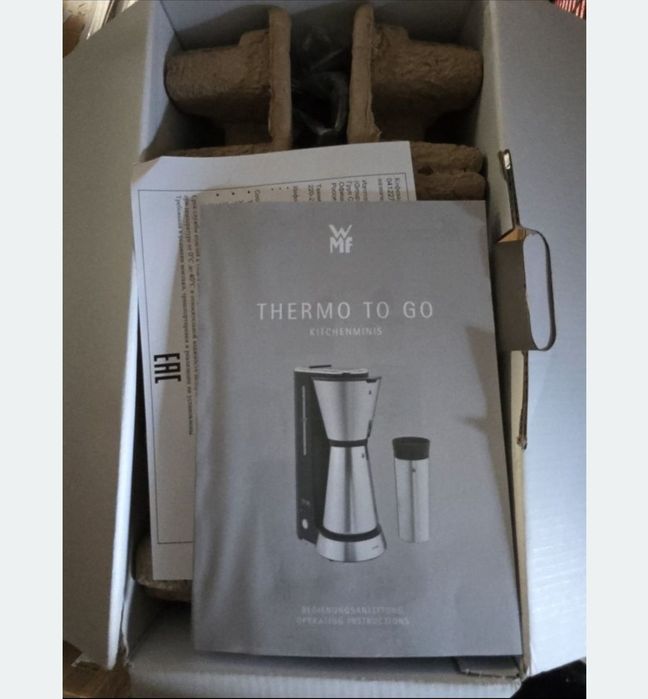 WMF Ekspres przelewowy KITCHENminis ToGo stalowy